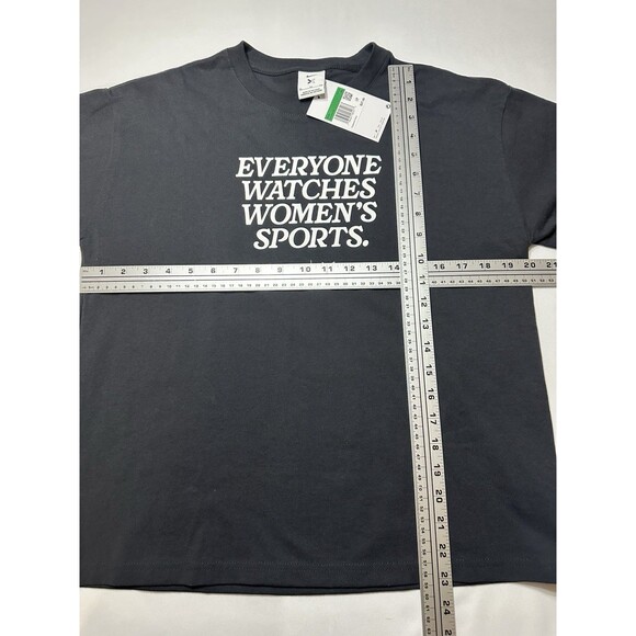 Nike TOGETHXR Kids Youth Shirt Everyone Watches Womens Sports NWT New Black - Picture 7 of 9